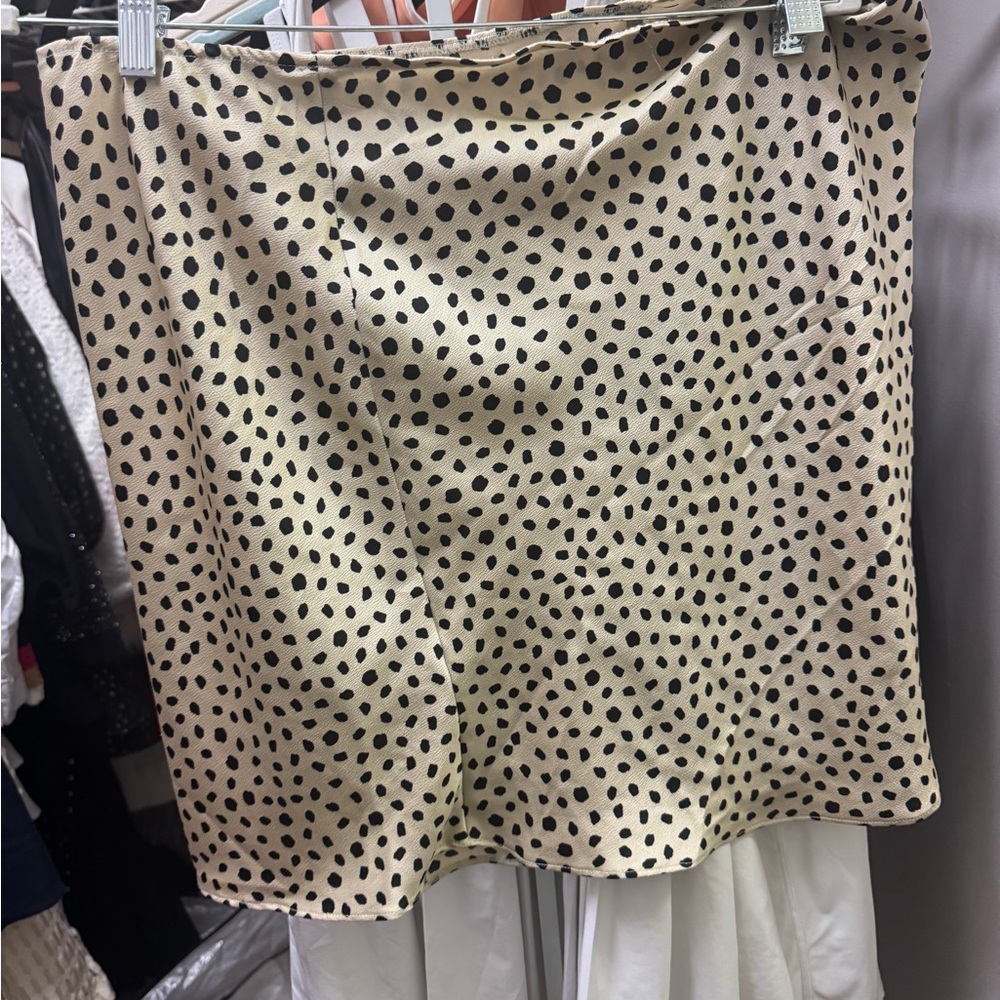 Adorable Dalmatian dot/ cheetah skirt